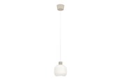Lampy - EGLO DASMINA LAMPA WISZĄCA Ø:200 E27 BIAŁA - 903144