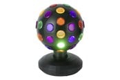 Lampy - EGLO DISCO LAMPKA STOŁOWA H215 Z WŁ./WYŁ. CZARNY/MULTI - 74305