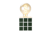 Lampy - EGLO LAGERTEIRA lampka stołowa H90 zielona - 902827