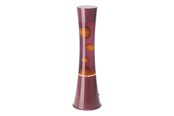 Lampy - EGLO LAVA LAMPKA STOŁOWA H395 3000K BORDEAUX/BORDEAUX/POMARAŃCZOWY - 74286