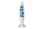 Lampy - EGLO LAVA LAMPKA STOŁOWA H420 3000K SREBRNY/NIEBIESKI/CZERWONY - 74282