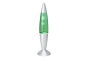 Lampy - EGLO LAVA LAMPKA STOŁOWA H420 3000K SREBRNY/ZIELONY/BIAŁY - 74281