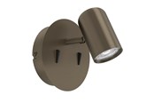 Lampy - EGLO MONTEMURRO reflektor H130 z odgałęzieniem. ciemny brąz - 902707