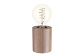 Lampy - EGLO MURAMA LAMPA STOŁOWA H100 NATURALNY WYGLĄD DREWNA - 903137