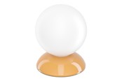 Lampy - EGLO PACCUCCI LAMPA STOŁOWA H155 G9 POMARAŃCZOWY - 903054