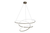 Lampy - EGLO RACALE LAMPA WISZĄCA Ø:780 CCT BRĄZ - 902695