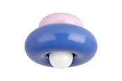 Lampy - EGLO TORCHIAROLO LOFT Ø:250 RÓŻOWY/NIEBIESKI - 903057