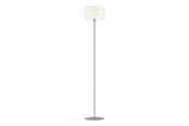 Lampy - EGLO TORTORA LAMPA PODŁOGOWA H1600 Z WYŁ. CHROM/BIAŁY - 903074