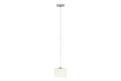Lampy - EGLO TORTORA LAMPA WISZĄCA Ø:200 CHROM/BIAŁY - 903073