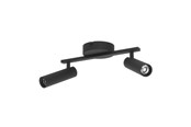 Lampy - EGLO VALPROTO LISTWA SPOTOWA L300 2L CCT CZARNY/CZARNY - 902698