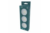 Lampy - EGLO YAMENZI oświetlenie podszafkowe na baterie Ø: 68 3 szt. z wyłącznikiem IP65 białe - 902963