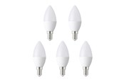 Zarówka LED - EGLO Żarówka światła LED C35 OPAL 2700K 470LM 5 SZT E14 - 117633