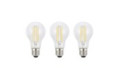 Zarówka LED - EGLO Żarówka światła LED E27 A60 PRZEŹROCZYSTA 2700K 806LM 3 SZT E27 - 117607