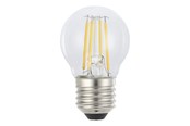 Zarówka LED - EGLO Żarówka światła LED G45 PRZEZROCZYSTA 2700K 470LM E27 - 117615