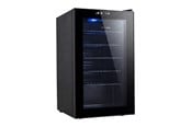 Urzadzenia kuchenne - inne - Euhomy BR001-89 70L Beverage Display Refrigerator - Black - BR001-89BL
