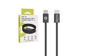 Kabel USB - Mobile Origin CB11 60W UltraSlim USB-C to USB-C Cable 1m - Black - MO-USC-CB11-BLK