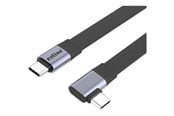 Kabel USB - Roline - USB-C cable - USB-C to USB-C - 13 cm - 11.02.9099