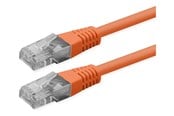 Kabel sieciowy - Roline patch cable - 5 m - orange pantone 1575C - Pomarańczowy - 21.51.1567