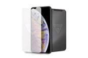 Telefon - szkło ochronne - GUESS Invisible Logo Tempered Glass for iPhone Xs Max - 3700740439166