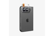 Telefon - szkło ochronne - Spigen Glass tR EZ Fit Optik Pro 2 Pack - Black - iPhone Duo - AGL12011