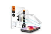 Telefon - szkło ochronne - Spigen Glass tR EZ Fit Pro HD 2 Pack - iPhone Duo - AGL12013