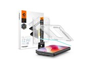 Telefon - szkło ochronne - Spigen Glass tR EZ Fit Pro HD 1 Pack - iPhone Duo - AGL12014