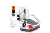 Telefon - szklo ochronne - Spigen Glass tR EZ Fit Pro HD (Privacy) 2 Pack - iPhone Duo - AGL12015