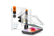 Telefon - szklo ochronne - Spigen Glass tR EZ Fit Pro HD (Privacy) 1 Pack - iPhone Duo - AGL12016