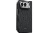 Telefon - Pokrowiec i etui - PITAKA Edge Case Back Cover - Black/Grey Twill - iPhone Duo - KI1801F