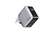 Telefon - Adapter i Ladowarka - UGREEN Nexode Pro 100W 4-Port GaN Fast Charger with Smart Display (Incl. USB-C Cable) - 95942B