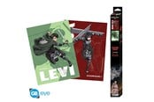Drobiazgi - GB Eye - Attack On Titan - Set of 2 Posters - Levi And Mika - Plakat - GBYDCO054