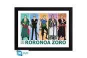 Drobiazgi - GB Eye - One Piece - Pirate Hunter Zoro - Framed Print - Obraz - GBYDCO586