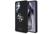 Telefon - Pokrowiec i etui - GUESS Silicone Big 4G Logo Bottom Script case for Samsung Galaxy S25 Ultra - black - 3666339449377