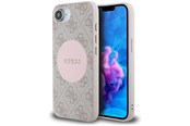 Telefon - Pokrowiec i etui - GUESS 4G Circle Classic Logo MagSafe case for iPhone 16e - pink - 3666339454067