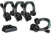 Sluchawki, zestaw sluchawkowy - Hollyland Solidcom SE Pro- 4 Person Noise Cancelling Headset Intercom - 5601PRO-4S