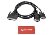 Słuchawki, zestaw słuchawkowy - Hollyland HL-TCB10 DB25 Male to Dual HDB15 Male Tally Cable - HL-TCB10