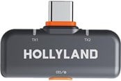 Mikrofon - Hollyland LARK M2S USB-C Receiver for Lark M2S - Space Gray - HL-6302-RX- USB-C