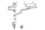 Uchwyt na monitor - ICY BOX IB-MS622-T mounting kit - for LCD display / notebook - IB-MS622-T