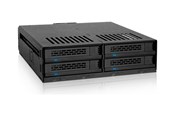 Dysk twardy - akcesoria - Icy dock - storage enclosure - SATA 6Gb/s / SAS 12Gb/s - SAS 12Gb/s SATA 6Gb/s - MB324SP-1B