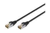Kabel sieciowy - DIGITUS patch cable - 2 m - black - Czarny - DK-1644-A-020-OD