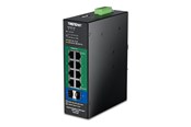 Switch - TRENDnet TI-PG103I - Version V1 - switch - industrial L2 24-57V - 10 ports - Managed - TAA Compliant - TI-PG103I