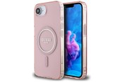 Telefon - Pokrowiec i etui - GUESS IML Glitter Circle MagSafe case for iPhone 16e - pink - 3666339454845
