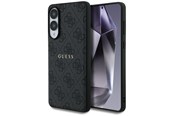 Telefon - Pokrowiec i etui - GUESS 4G Ring Classic Logo MagSafe Case for Samsung Galaxy S25 Edge - Black - 3666339477134