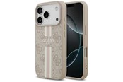 Telefon - Pokrowiec i etui - GUESS 4G Printed Stripes MagSafe Case for iPhone 17 Pro - Pink - 3666339491468