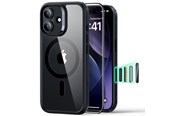 Telefon - Pokrowiec i etui - ESR Classic Hybrid MagSafe + Tempered Glass Set for iPhone 17 - Clear Black - 4894240288580