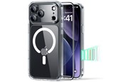 Telefon - Pokrowiec i etui - ESR Classic Hybrid MagSafe + Tempered Glass Set for iPhone 17 Pro Max - Clear - 4894240289006