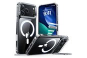 Telefon - Pokrowiec i etui - ESR Classic Hybrid Kickstand MagSafe Case for iPhone 17 Pro Max - Clear - 4894240283264