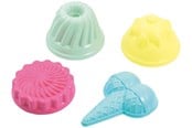 Zabawki na zewnatrz - Ecoiffier Spade with 4 sand molds - 234