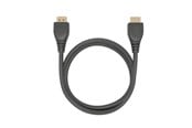 Kabel wyświetlacza - ESSENTIALS by UPSTRÖM Ultra High Speed 8K HDMI 2.1 Cable 1m - Black - HC100-21-E