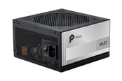 Zasilacz do komputera - MSI PRO A1000PL PCIE5 - power supply - 1000 watt Zasilacz do komputera - 1000 Watt - 120 mm - 80 Plus 80+ Platinum - PRO A1000PL PCIE5